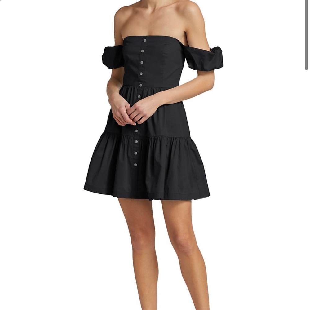 STAUD Elio Mini Dress